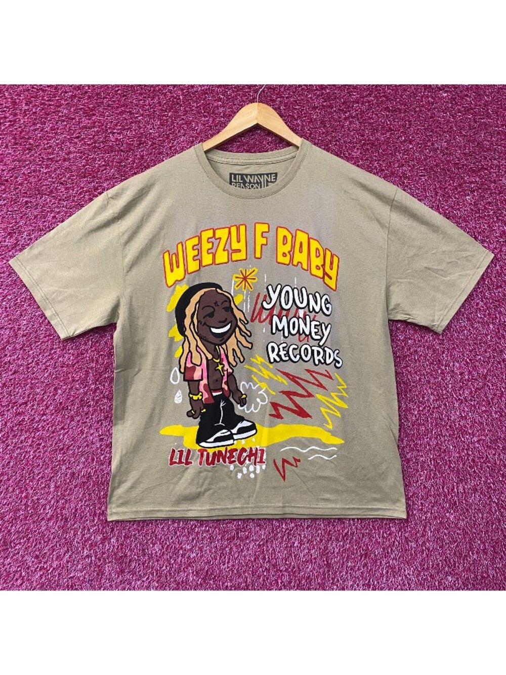 Lil Wayne Real G's Weezy F Baby Young Money Records T-Shirt XL